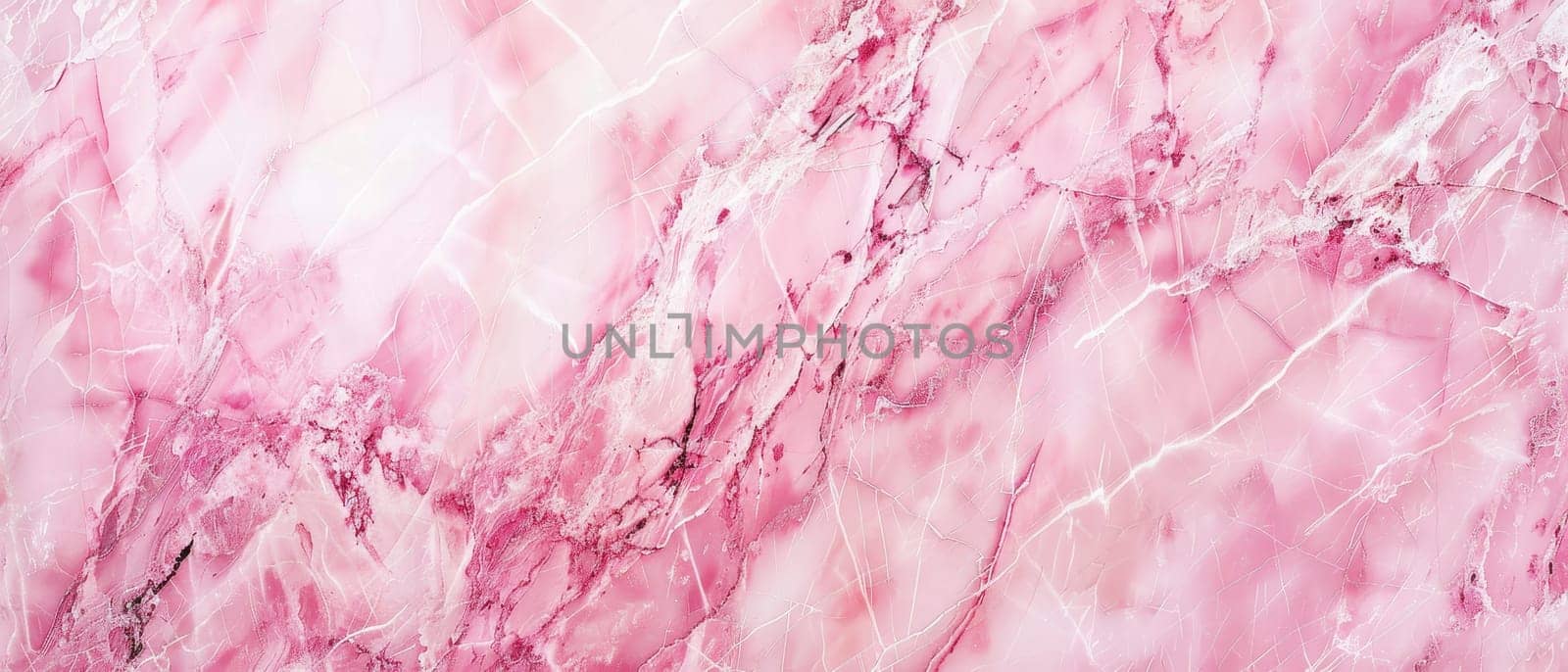 Capturing the essence of tranquility, this image showcases a serene pink marble horizon, with wisps of white and soft textures spreading across the stone like clouds