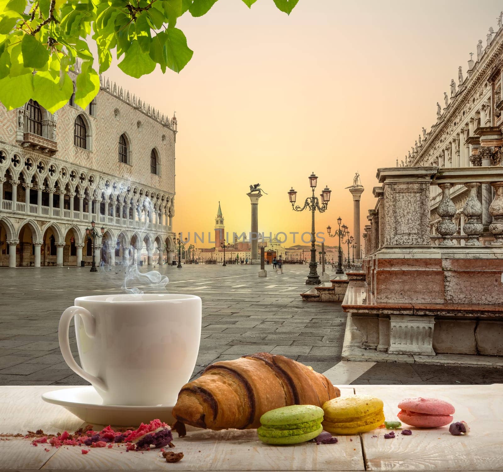 Sunrise at San Marco in Venice, Italy