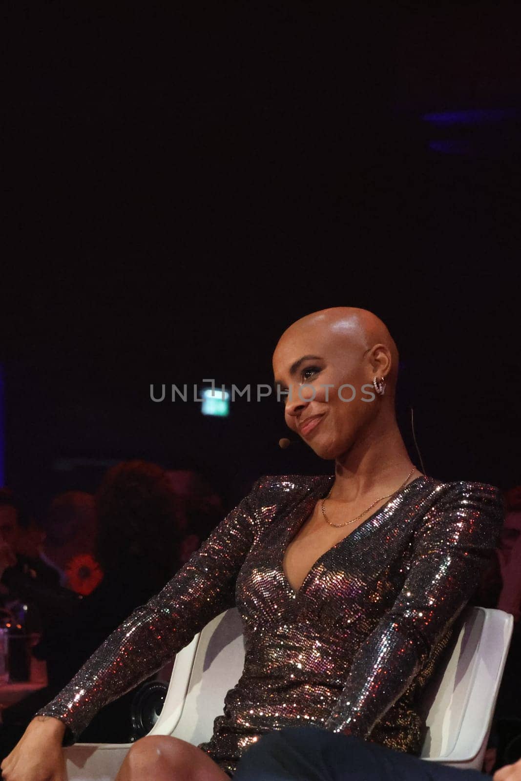 Jury member Sharon Battiste at the Miss Germany Awards 2024 - Europapark Rust - The final at Europapark Rust - On Saturday,04 March 2023,the title "Miss Germany"" was awarded for the 20th time at Europapark. 900 guests attended the proclamation at the DOME,and more than 100 media representatives from the press,radio and television were accredited."