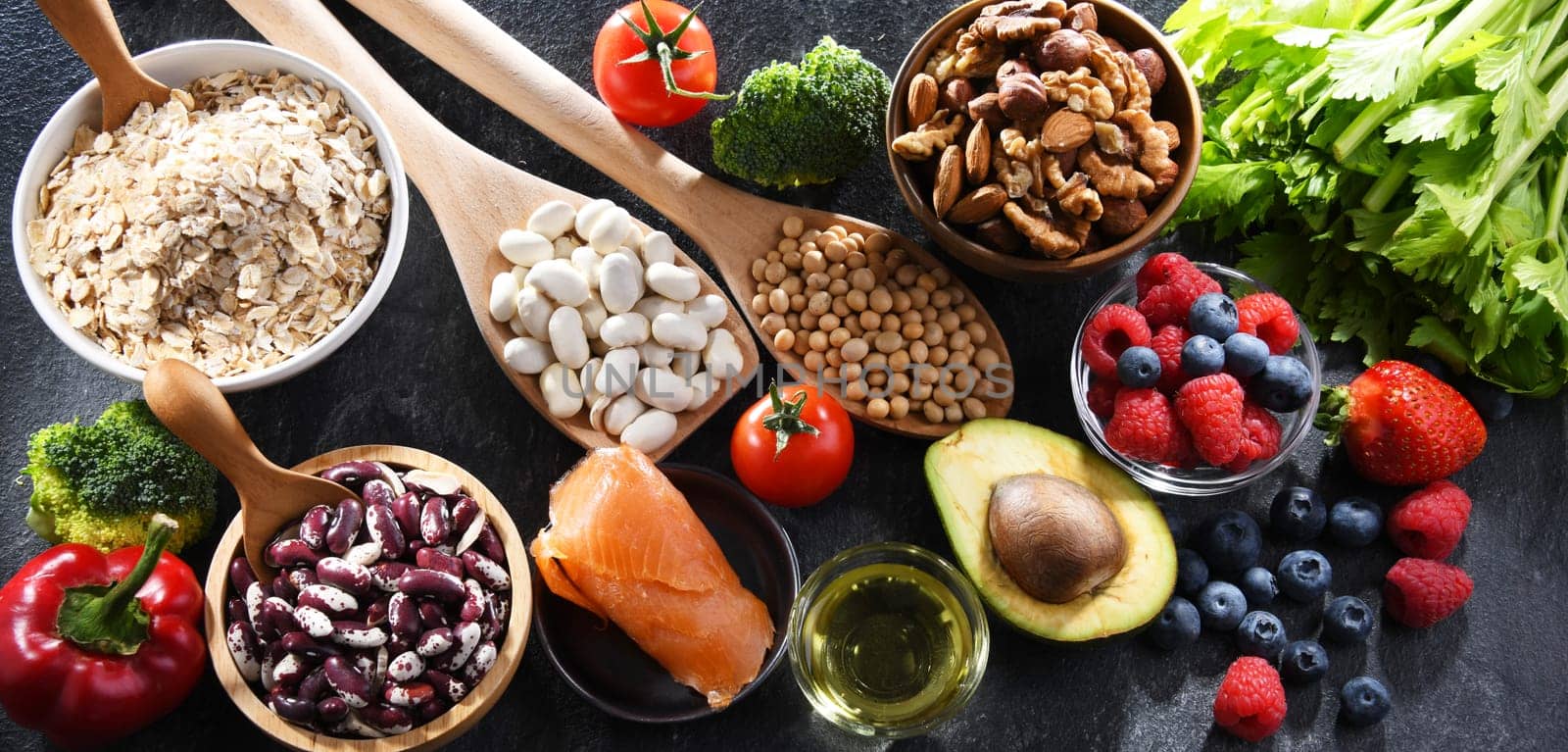 Cholesterol lowering food products. Diet increasing levels of high-density lipoprotein.