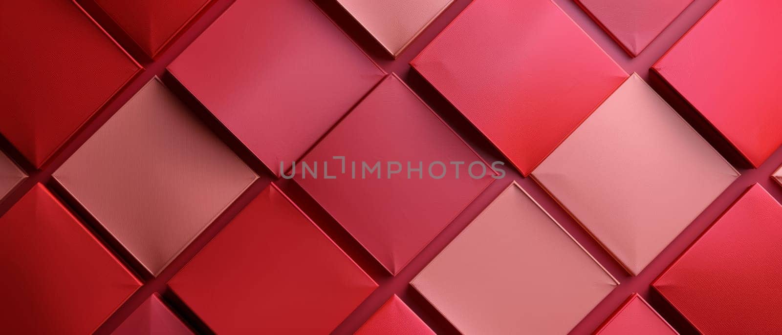 Featuring a soft, light red geometric tile background, this image embodies a sense of gentle warmth and harmony. Its delicate pattern and soothing color palette offer a tranquil visual experience