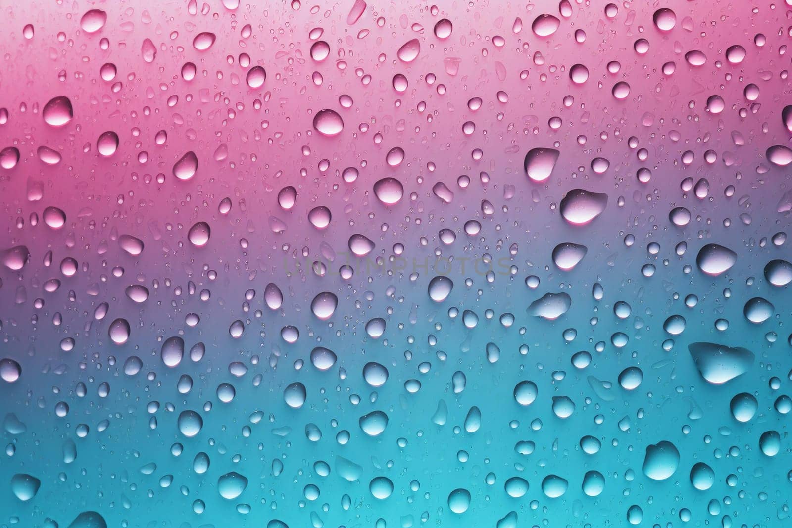 Rain drops cloud. Rainy light. Generate Ai