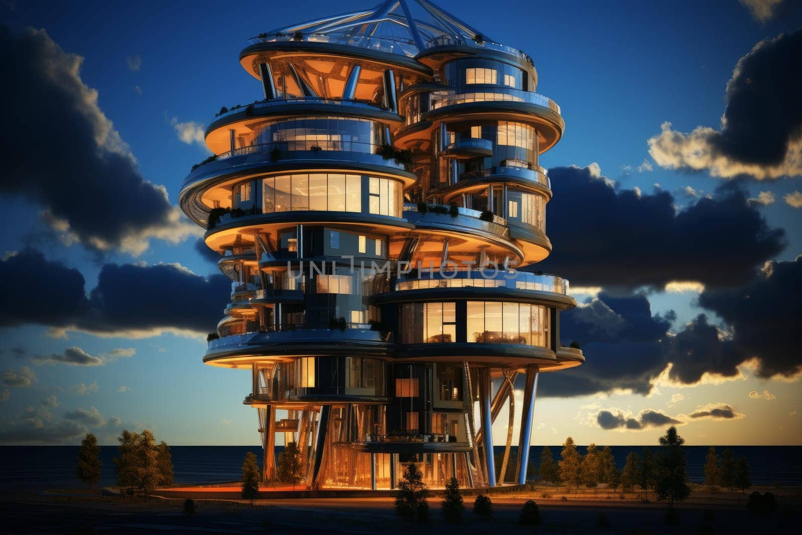 Real estate finance. Urban profit. Generate Ai
