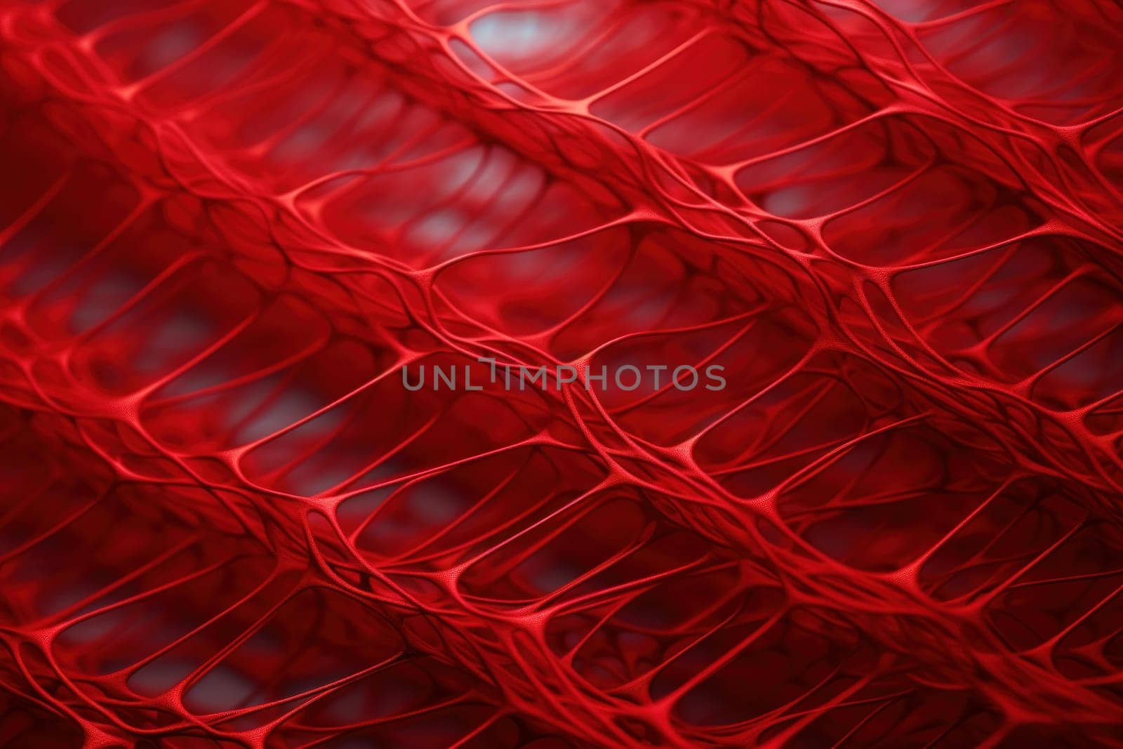 Red net grid texture. Template art fashion. Generate Ai