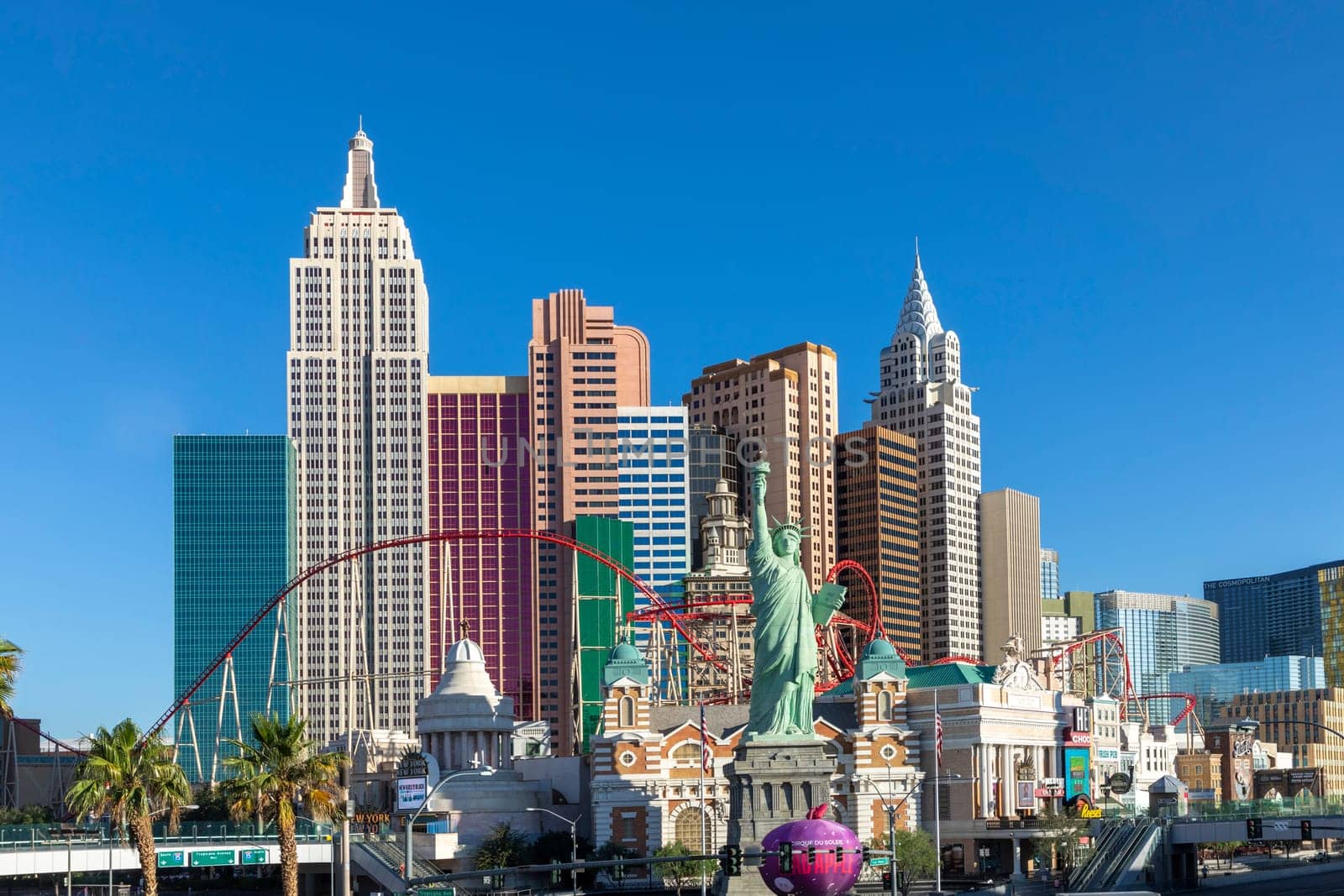 Las Vegas, USA - May 25, 2022: New York Hotel and Casino in Las Vegas, Nevada, USA