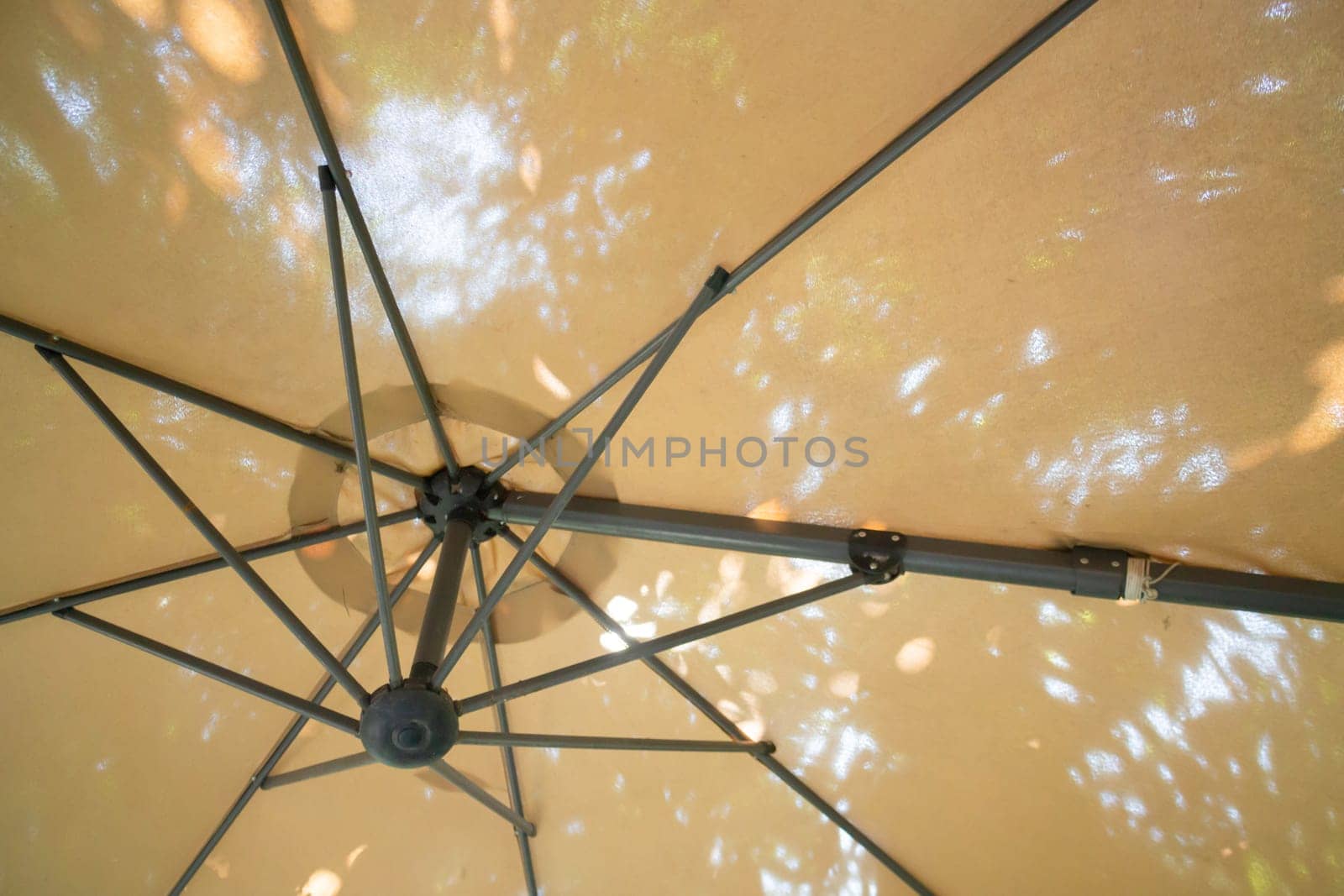 Exterior design and decoration furniture at coffee shop, stock photo