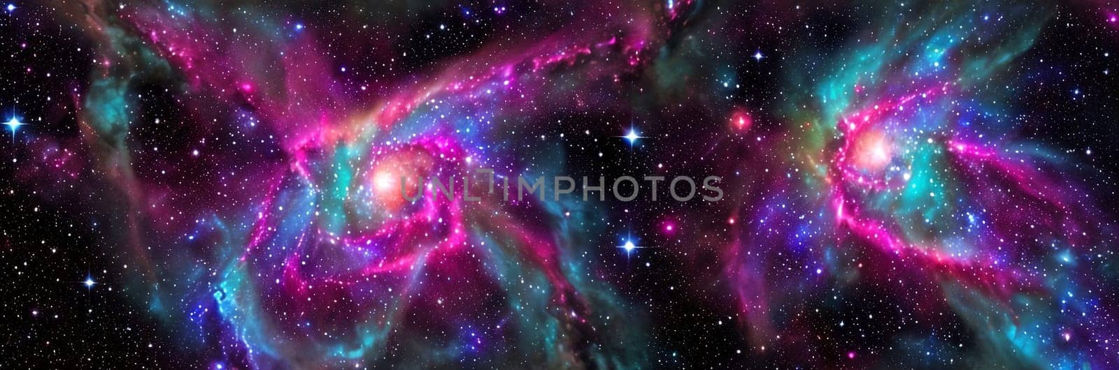 Behold the mesmerizing Cosmic Nebula, a cosmic masterpiece of vibrant colors and swirling gases. It embodies the celestial birthplace of stars, capturing the awe-inspiring beauty of the universe. Generative AI.