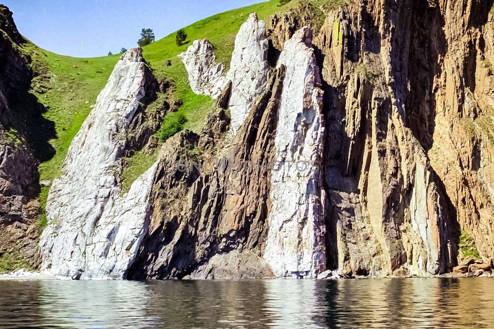 Nature of Baikal, Landscape of the shores of lake Baikal