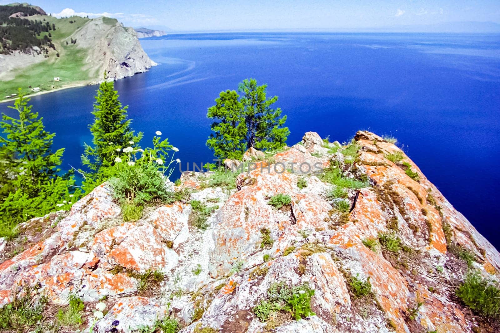 Nature of Baikal, Landscape of the shores of lake Baikal