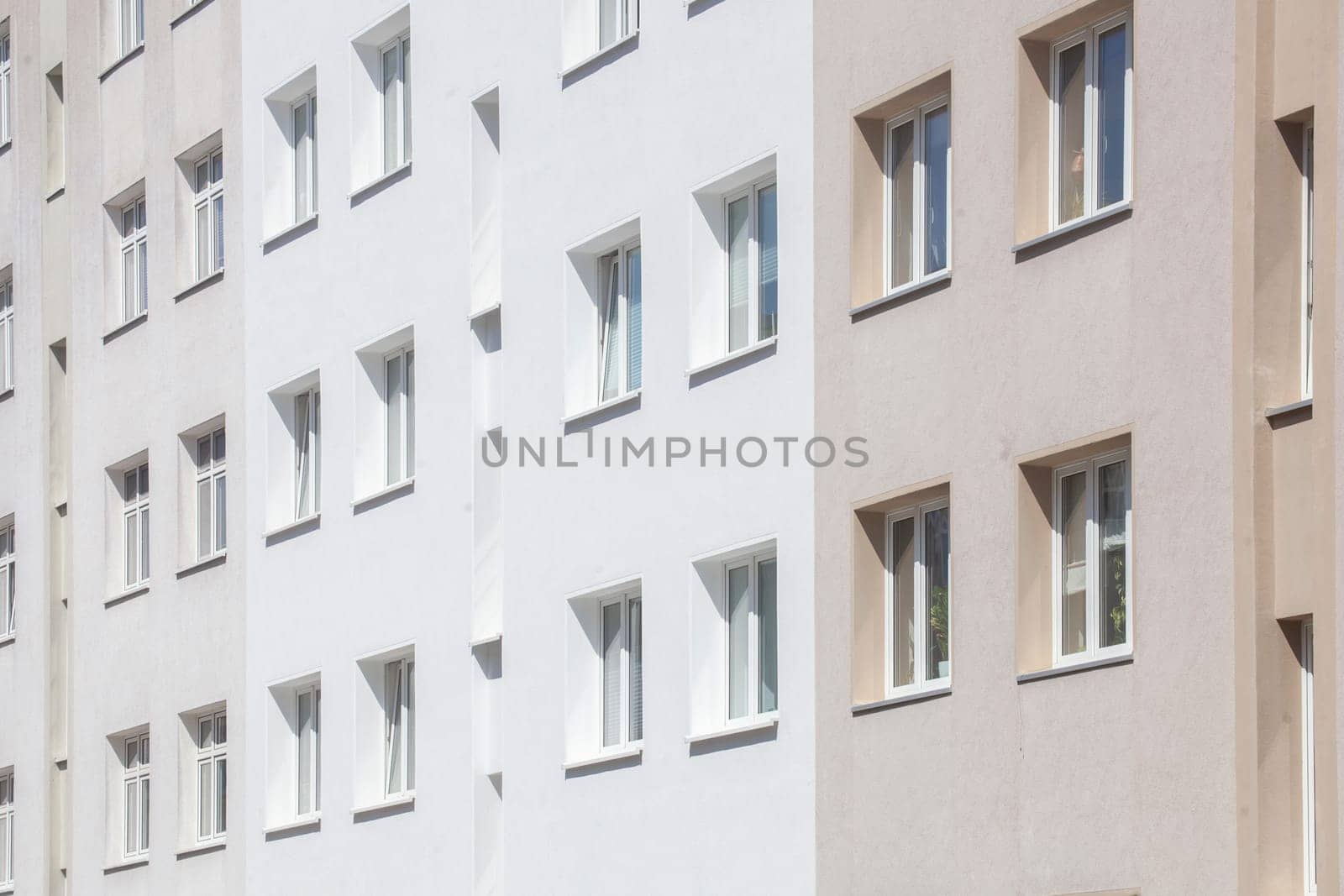 Modern apartment buildings, Rostock, Mecklenburg-Vorpommern, Germany, Europe