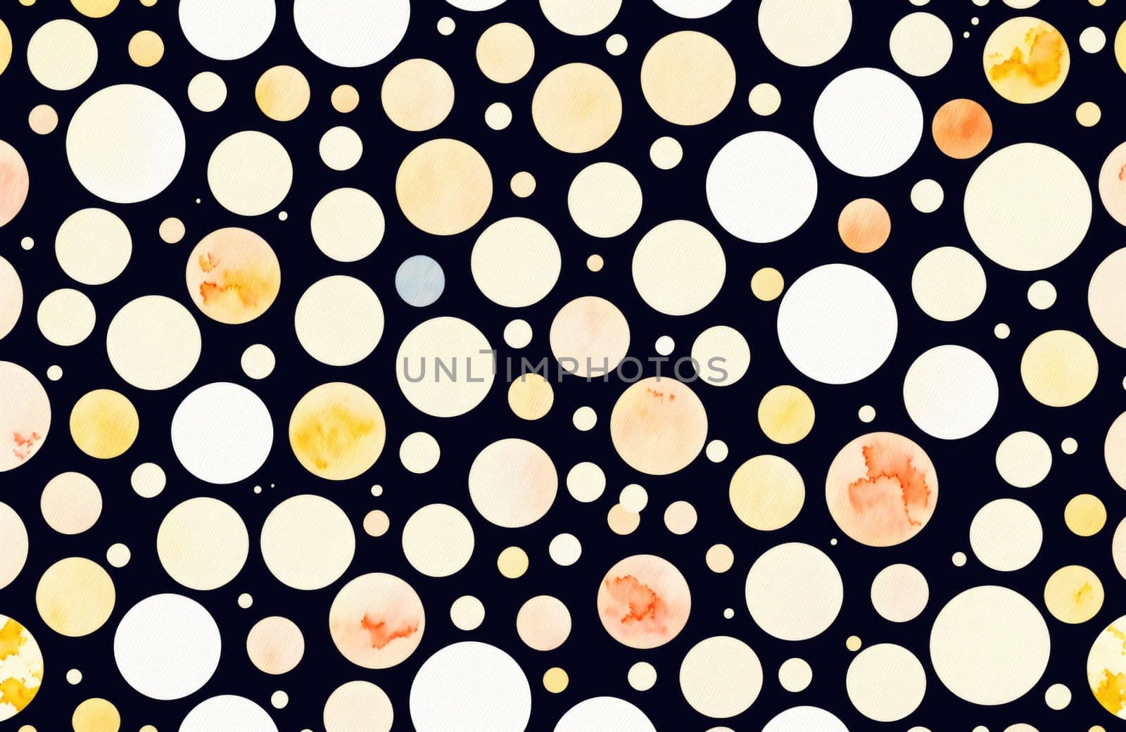 watercolour style, seamless, circle, design, prints, texture