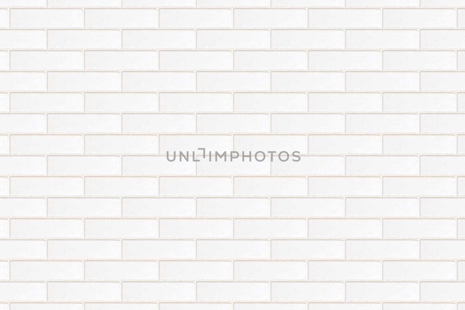 Background image of a decorative white brick wall in close-up.Texture or background