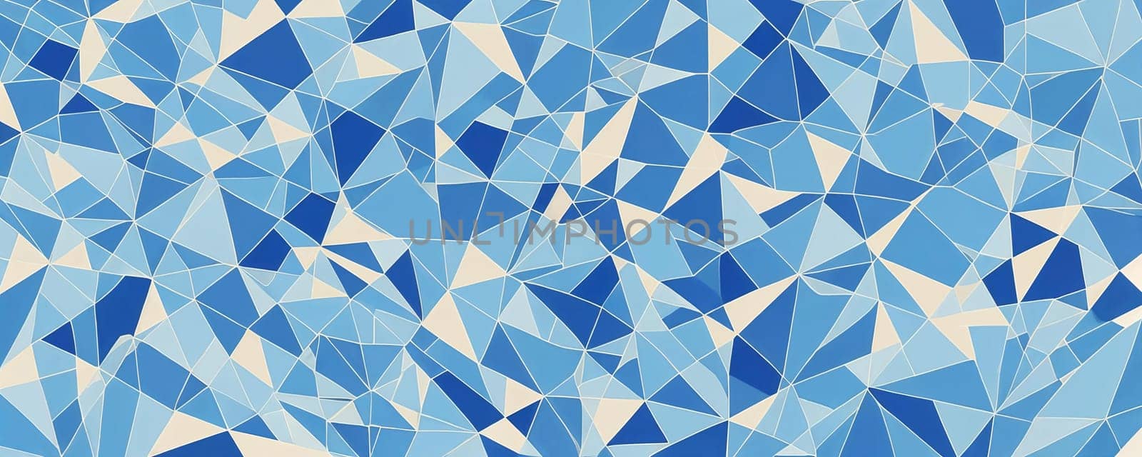 Abstract geometric pattern, inspired by architecture and urban environments, emphasizing form, line, and color. Generative AI