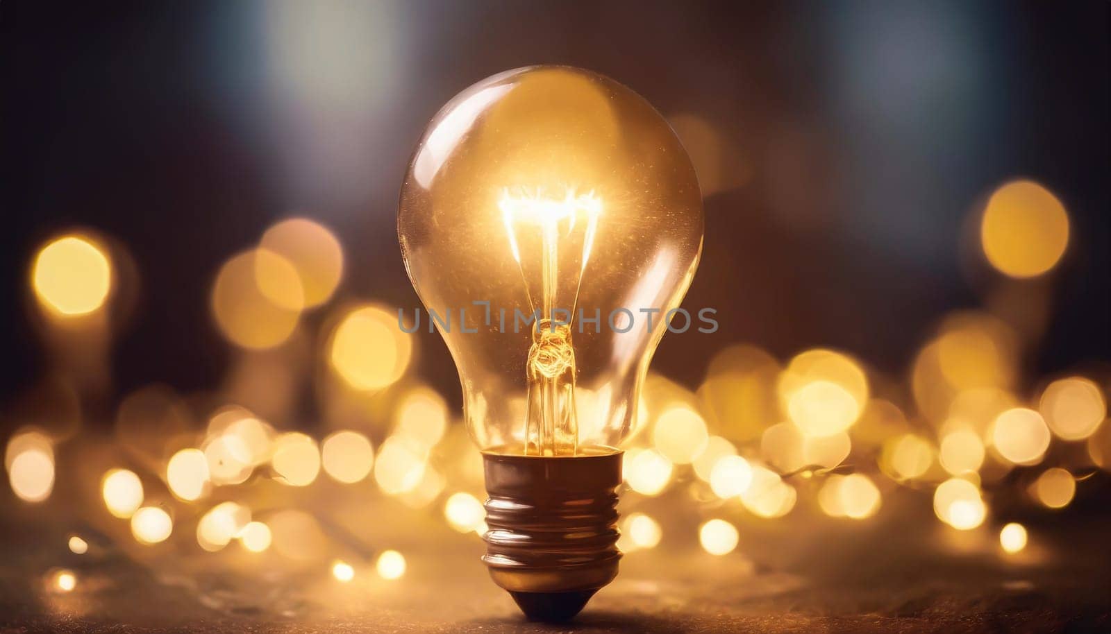 Bright idea and creative thinking