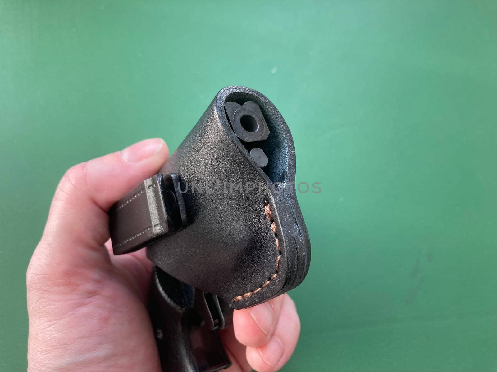 Revolver with holster for concealed carry of the weapons