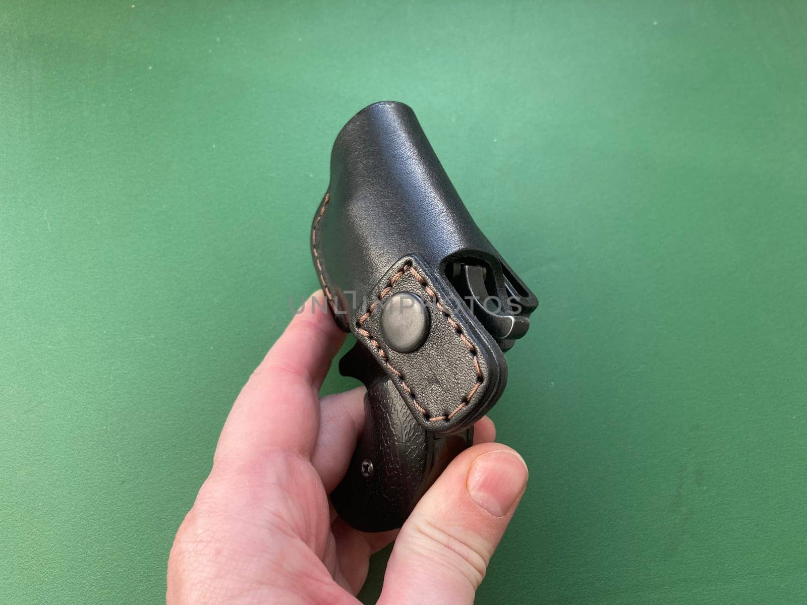 Revolver with holster for concealed carry of the weapons