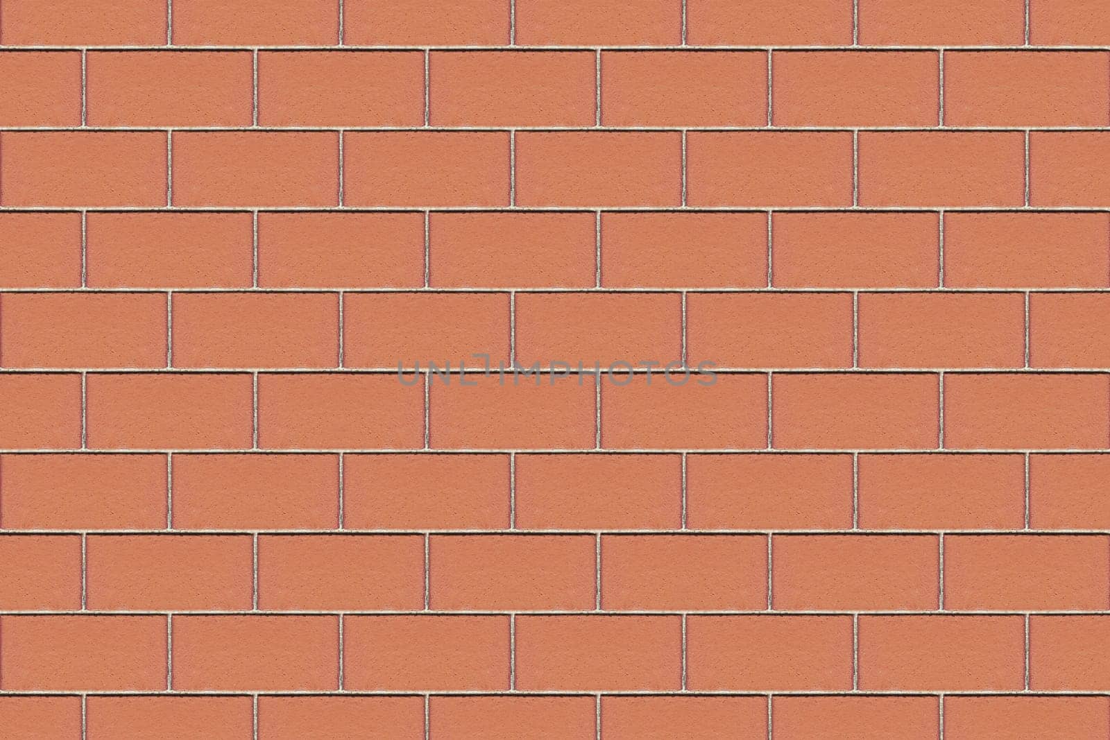 The brick wall is brown. Texture or background