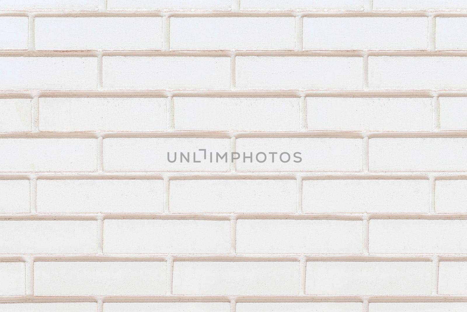 The brick wall is white. Texture or background