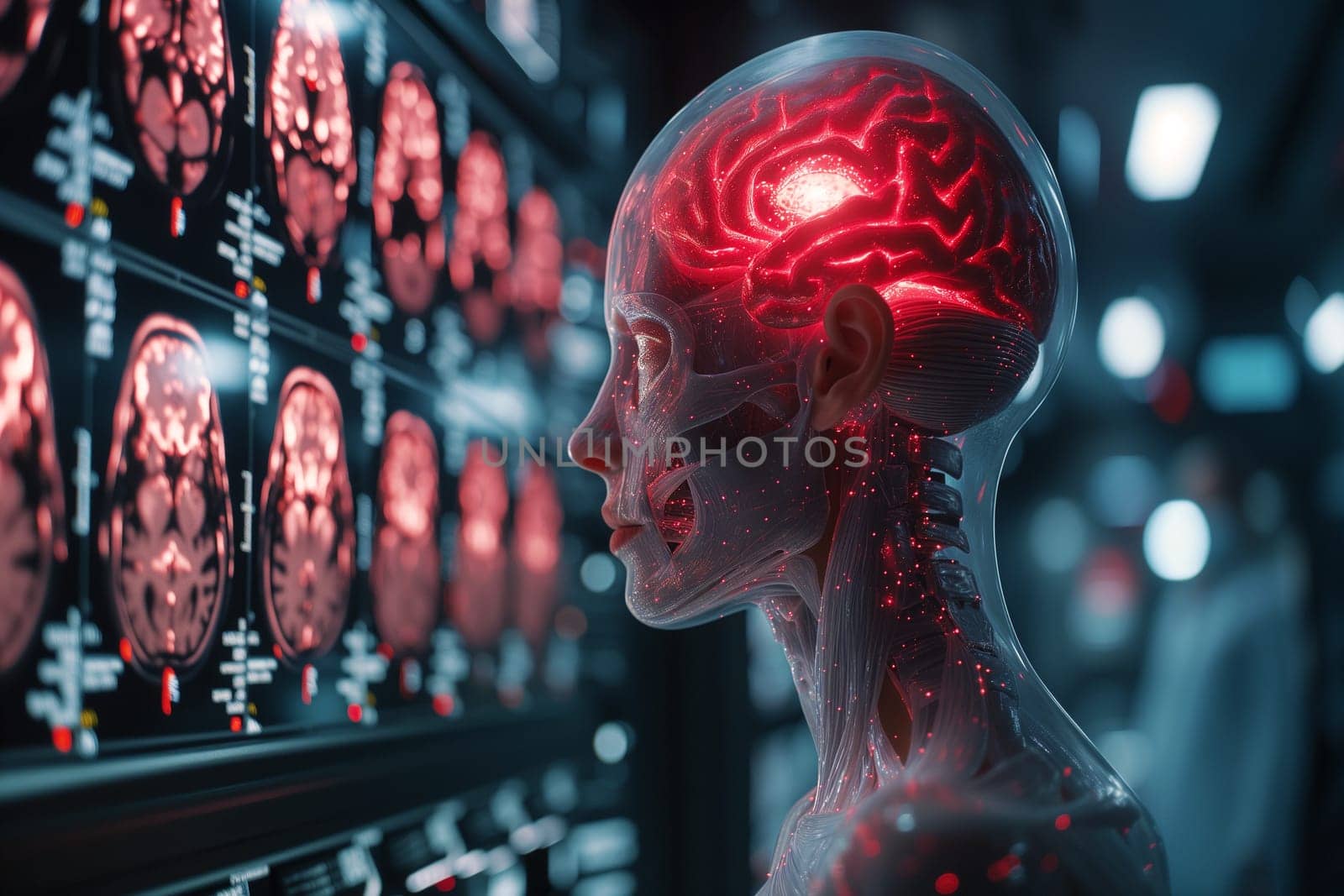 Alzheimer awareness day, dementia diagnosis, Parkinson disease, ADHD, memory loss disorder, x-ray of brain, damaged mind