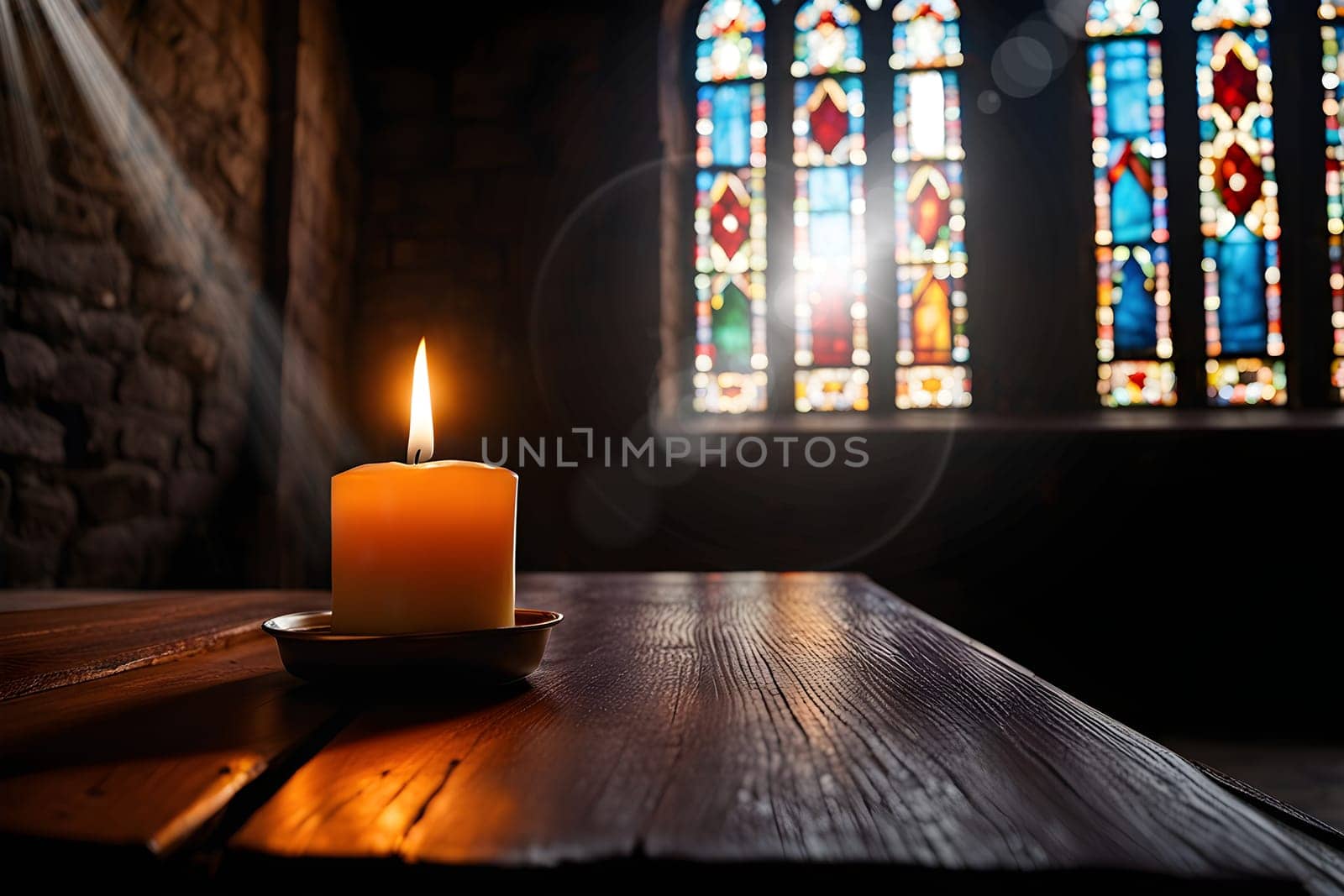 Candlelight - AI generated