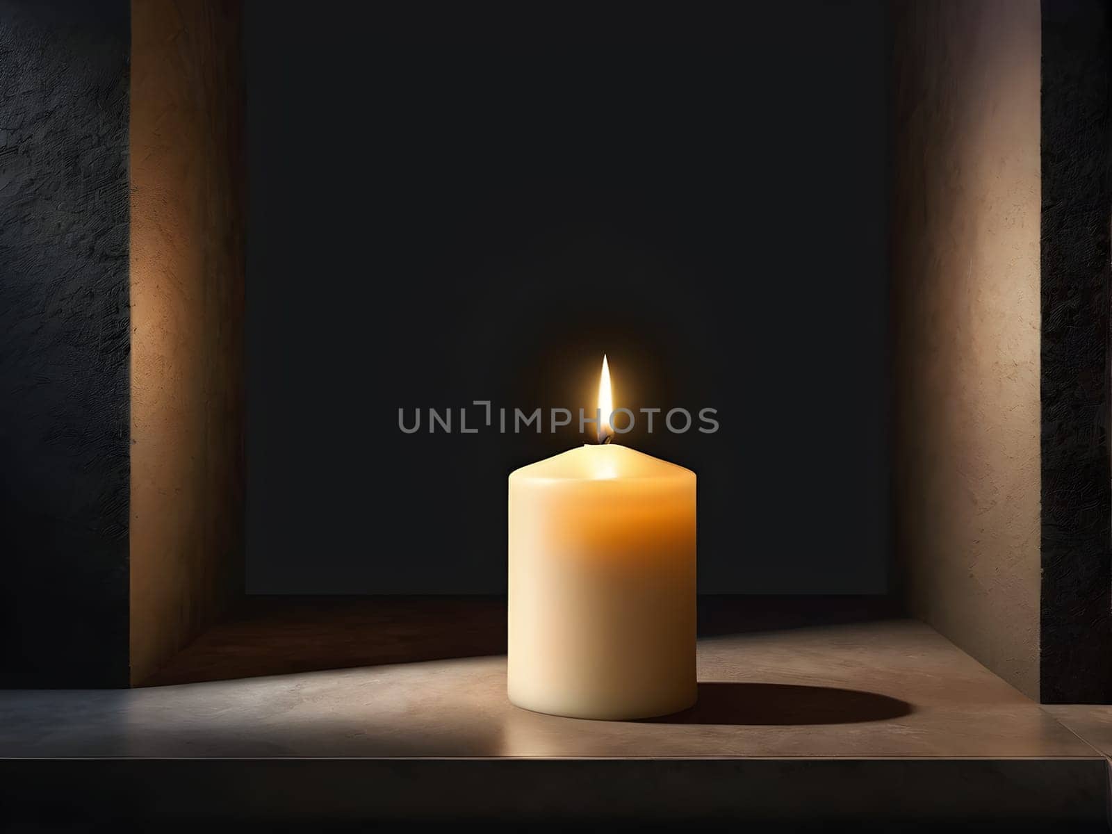 Candlelight - AI generated
