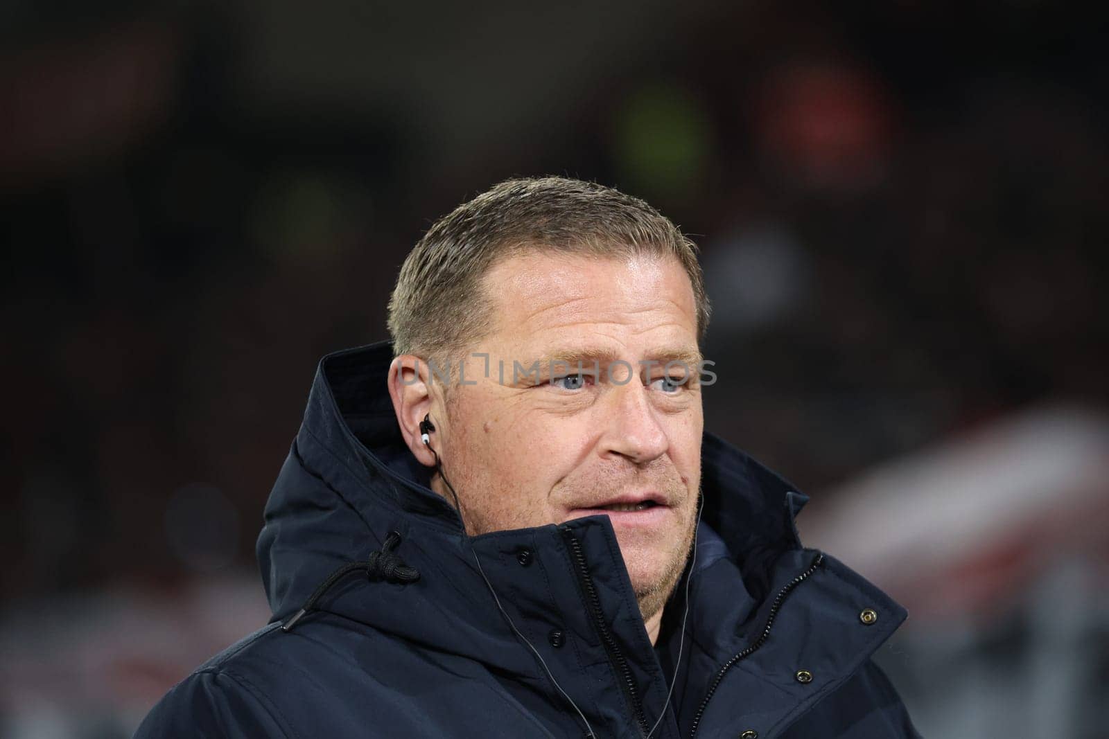 Max Eberl (Sporting Director FC Bayern Munich) at the match of the 1st FBL: 23-24: 24. Sptg. SC Freiburg - FC Bayern Munich  DFL REGULATIONS PROHIBIT ANY USE OF PHOTOGRAPHS AS IMAGE SEQUENCES AND/OR QUASI-VIDEONann  Photo: Joachim Hahne/johapress