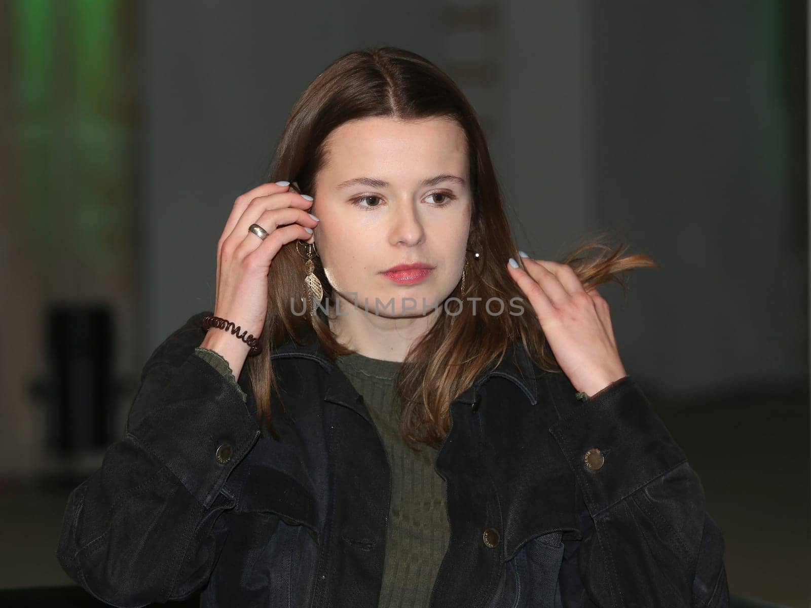 Klimaschutz-Aktivistin Luisa Neubauer am 28.02.2024 in Magdeburg