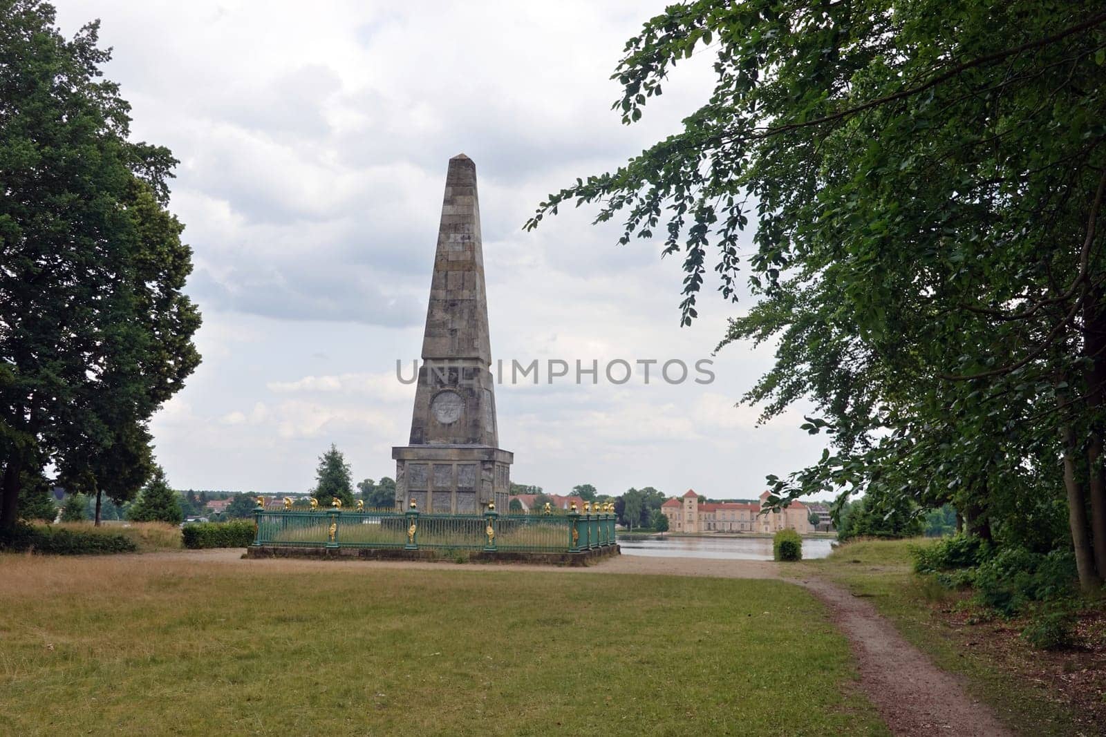 Rheinsberger Obelisk, Brandenburg, Deutschland, Rheinsberg
