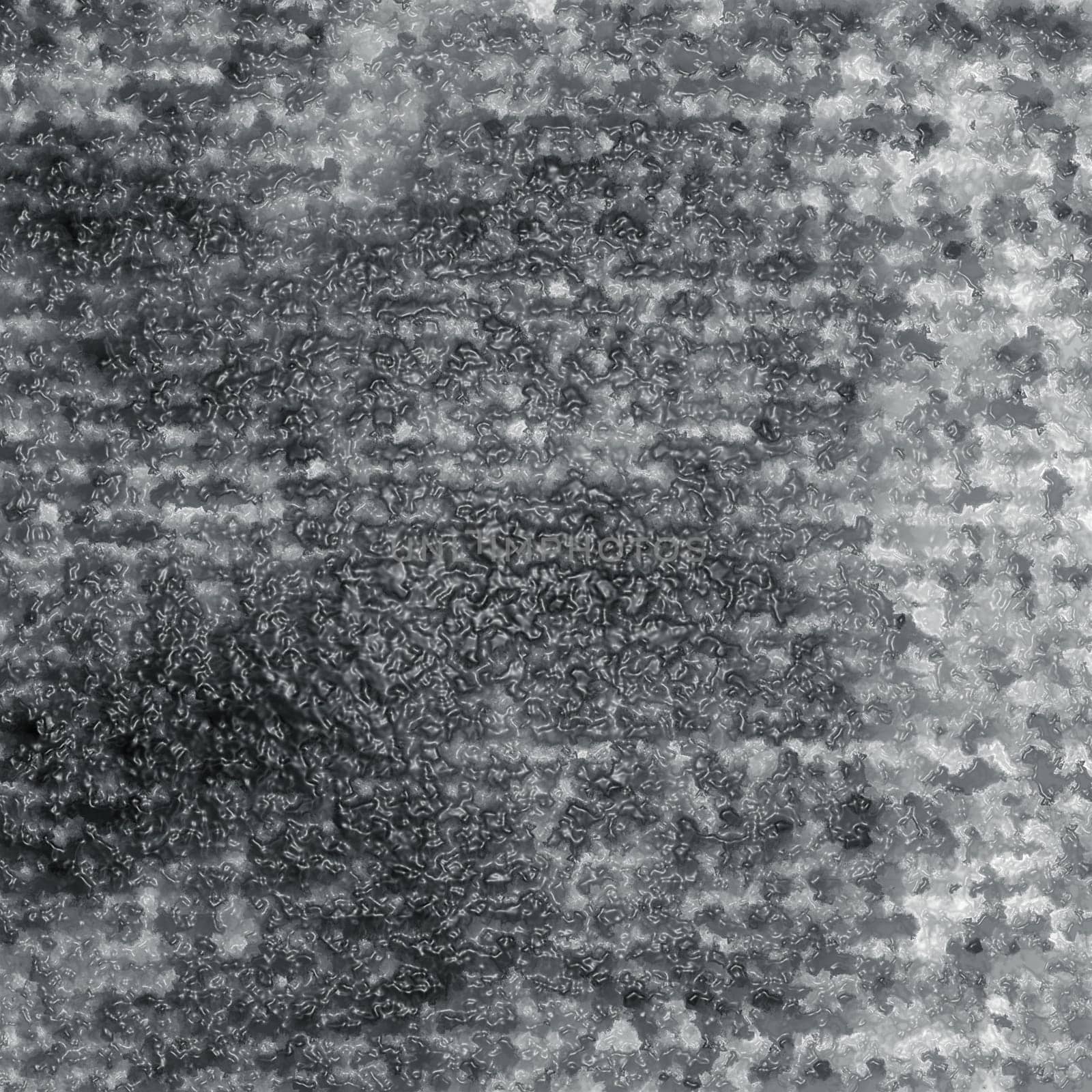 Glossy mottled rough relief gray background close-up