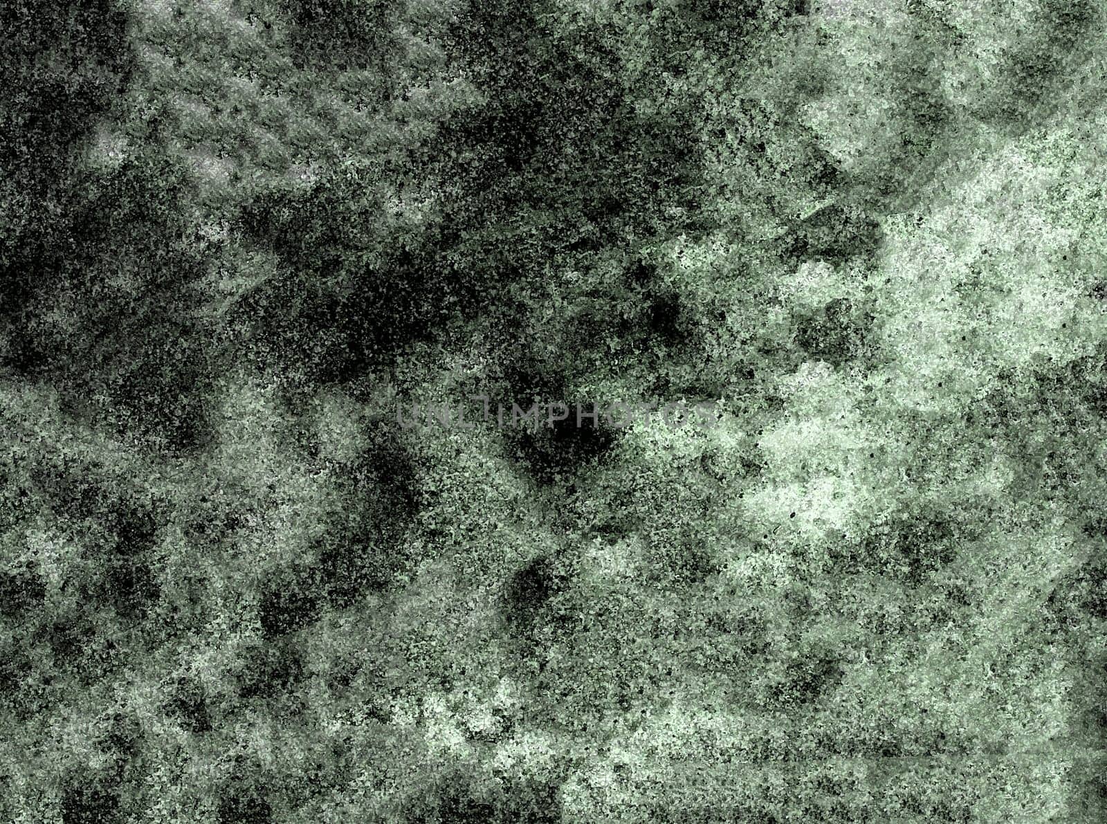 Grunge background of a mottled rough monochrome surface in close-up