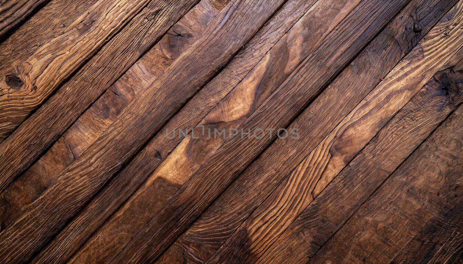 A charming flat lay featuring rustic wood elements and ample empty space, creating a warm and appealing backdrop that's ideal for diverse design applications.