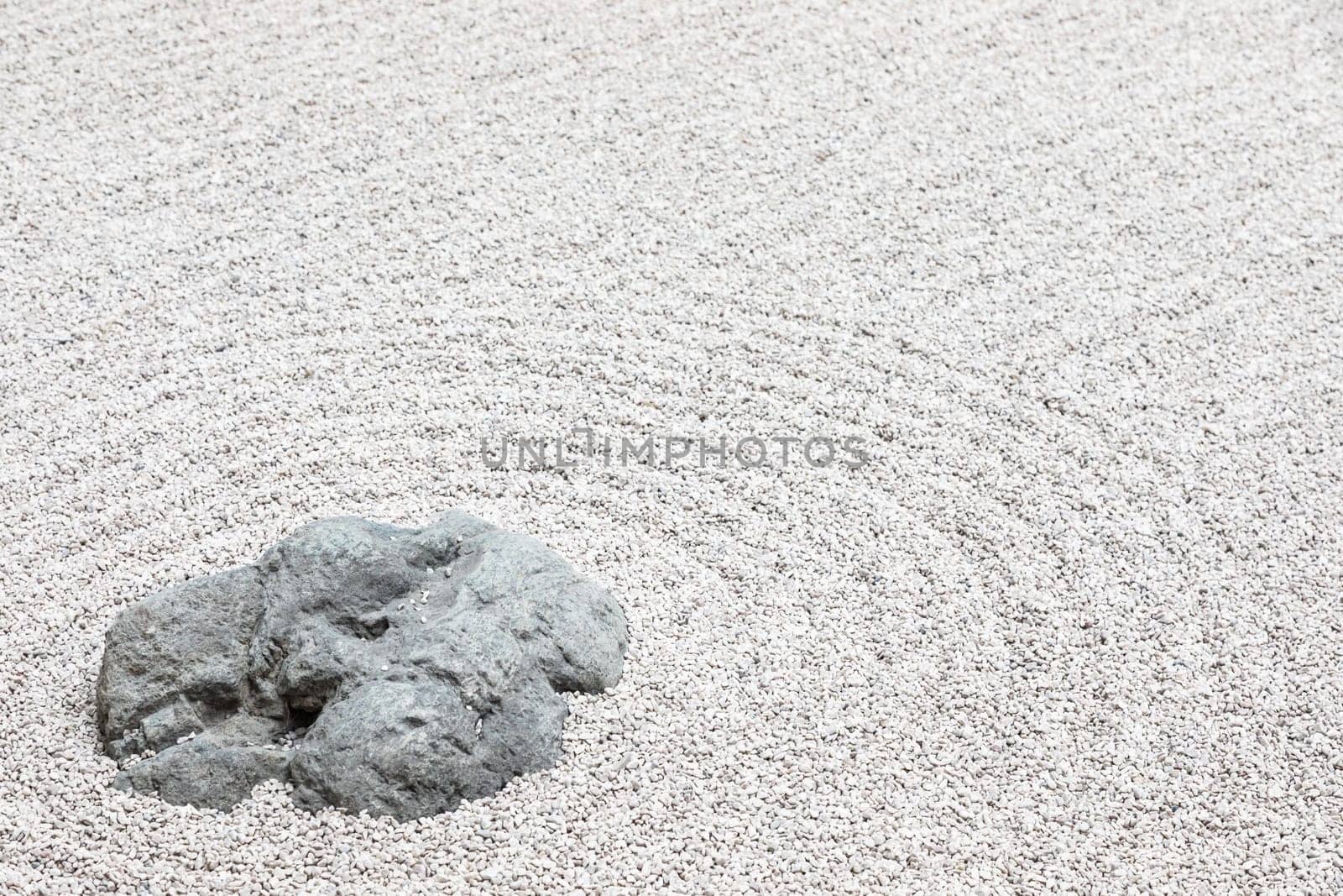Zen garden background. Concept of calm, harmony, health, meditation, relax with copy space