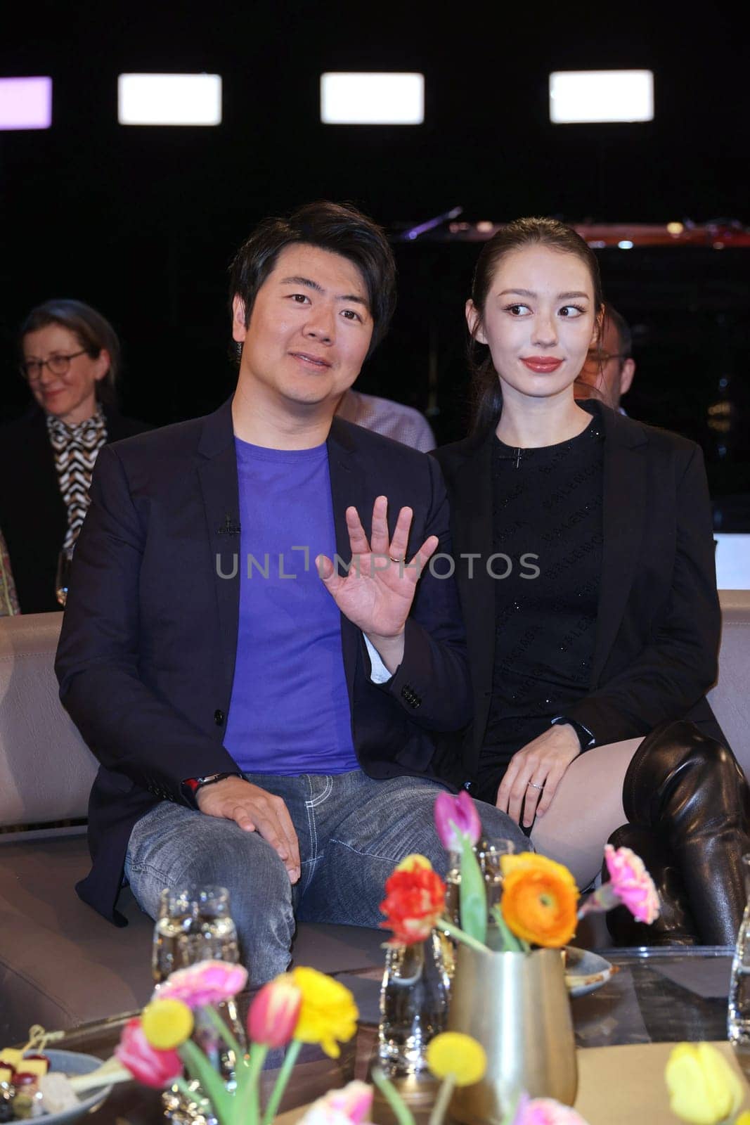Lang Lang,Gina Alice,NDR talk show from Studio Lokstedt,Hamburg,01.03.2024