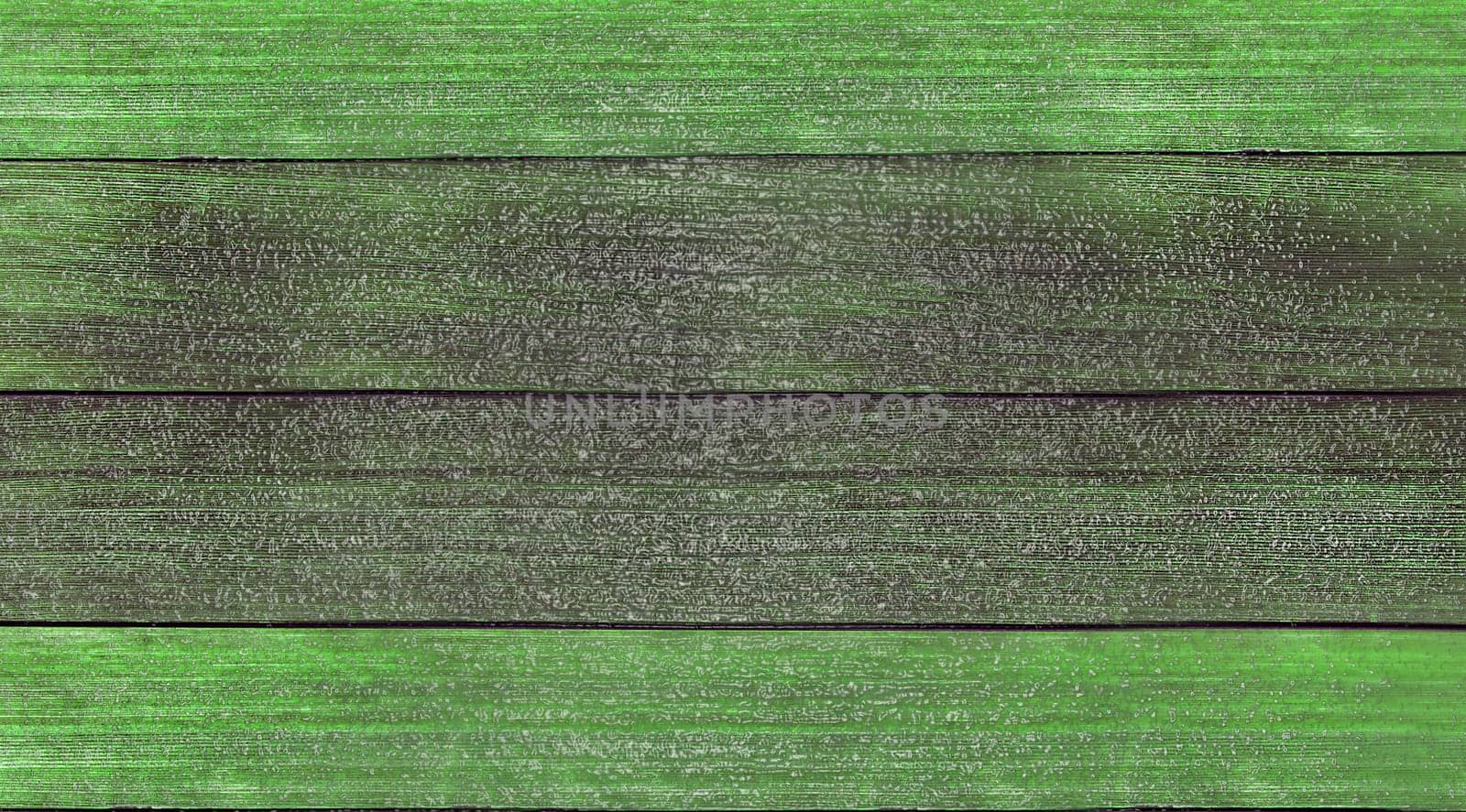 Wooden background. Old green painted wooden plank surface, aged weathered cracked boards. Grunge shabby texture, wallpaper, backdrop