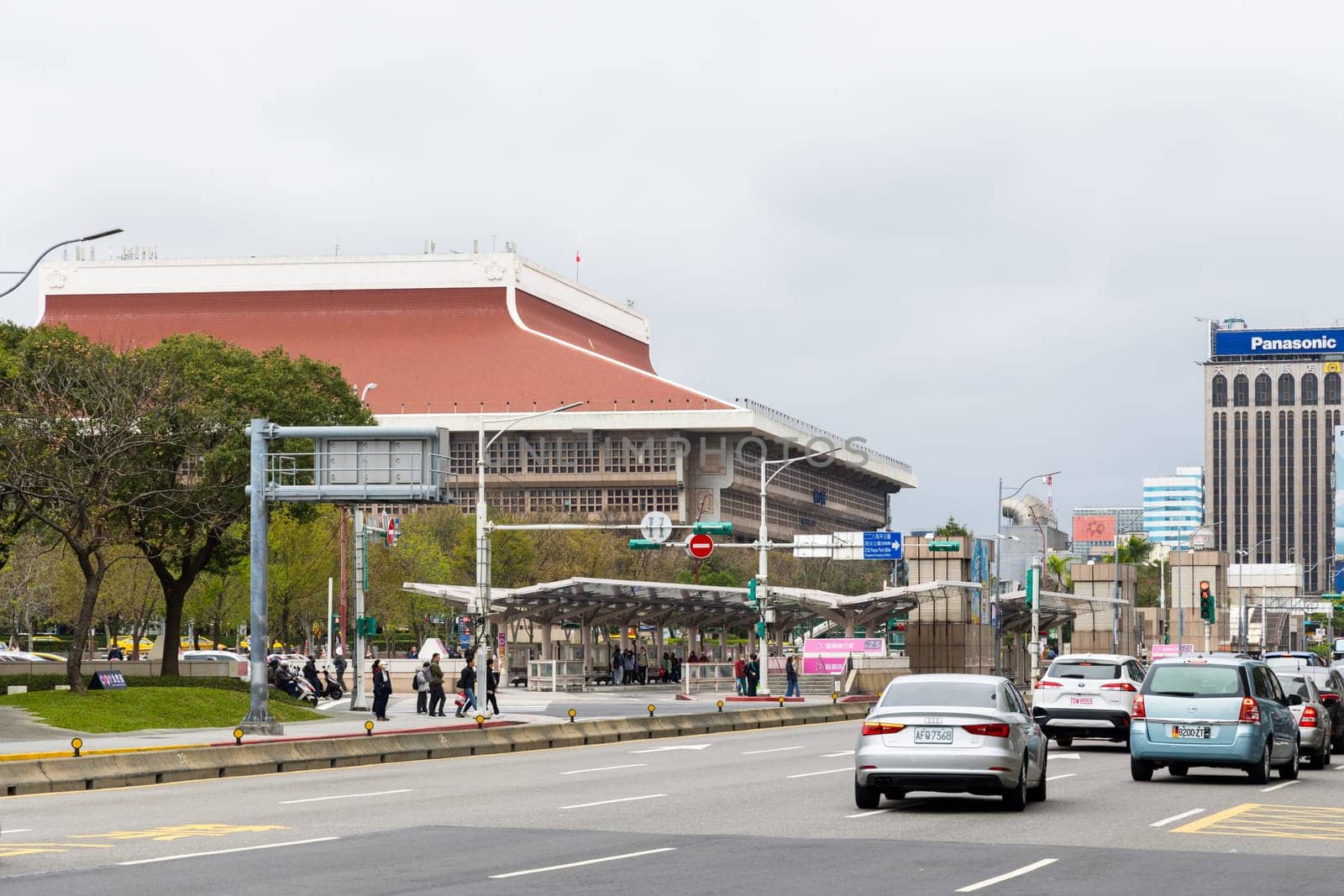 Taipei, Taiwan 25 February 2024: Taipei Main station