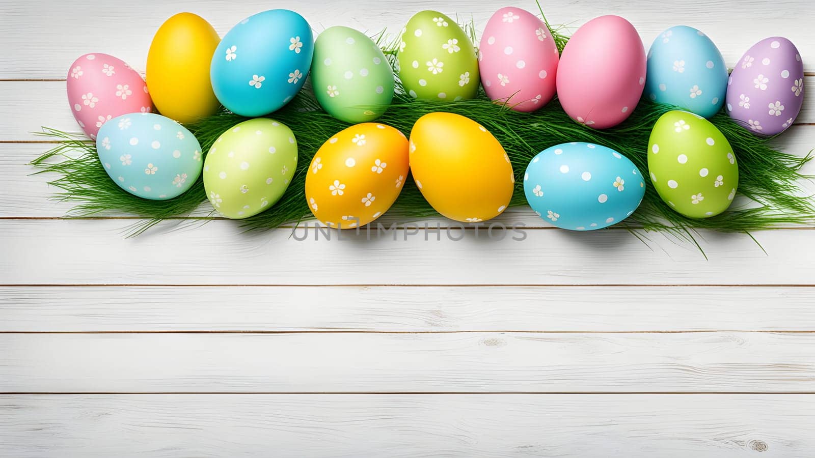 Beautiful Easter holidays abstract design