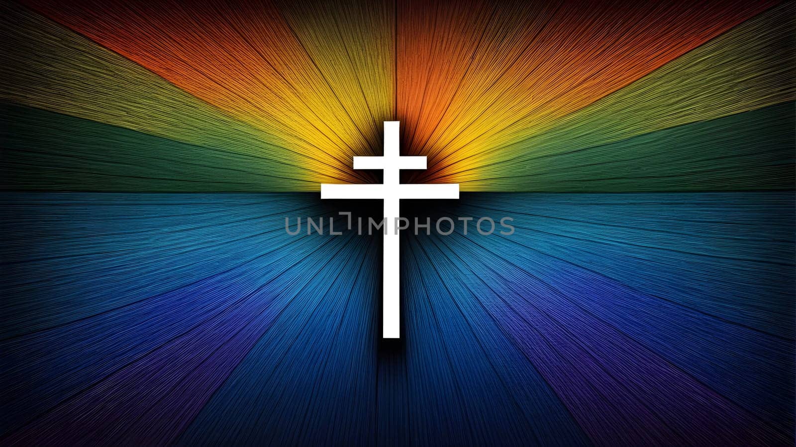 Abstract Christianity religion art design