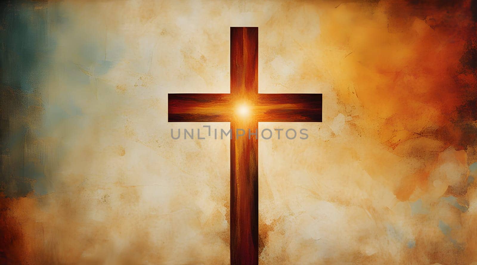 Abstract Christianity religion art design