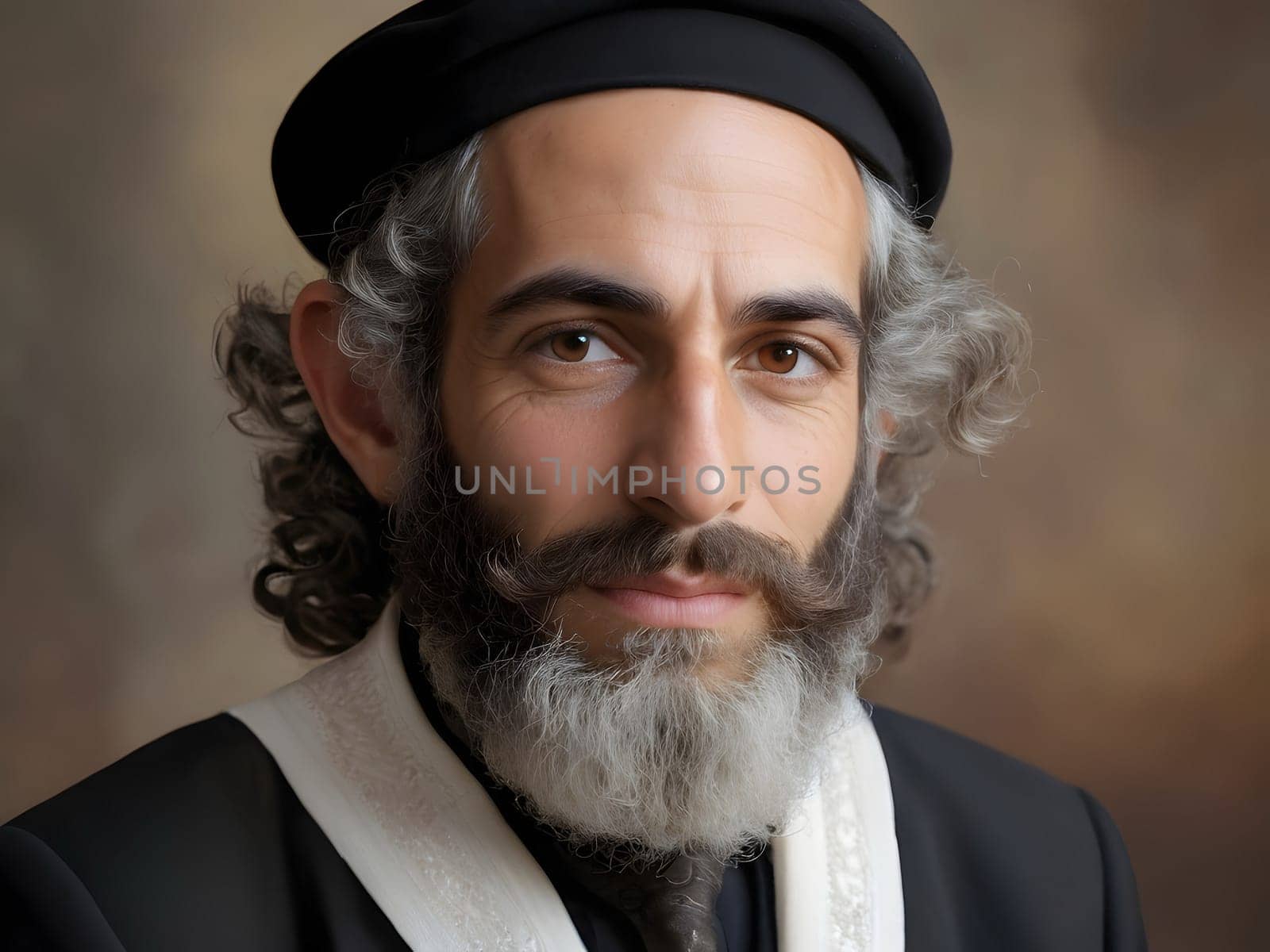 Portrait of the Jewish man