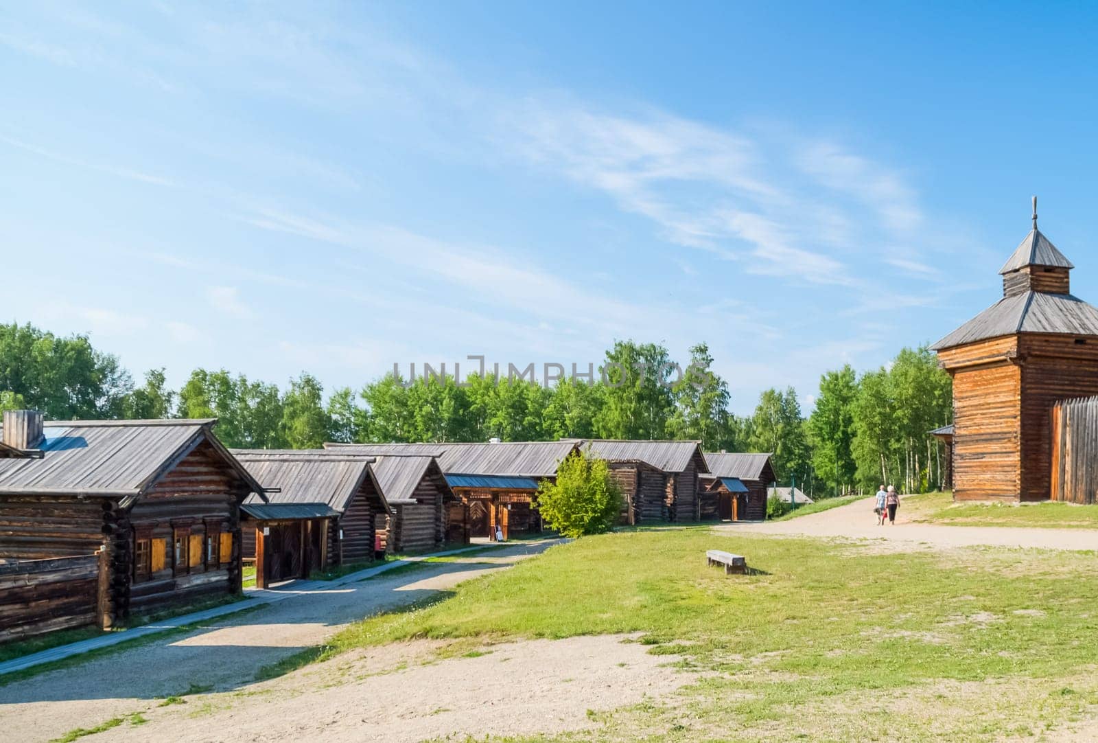 Taltsy is an architectural and ethnographic museum of Siberian wooden architecture.