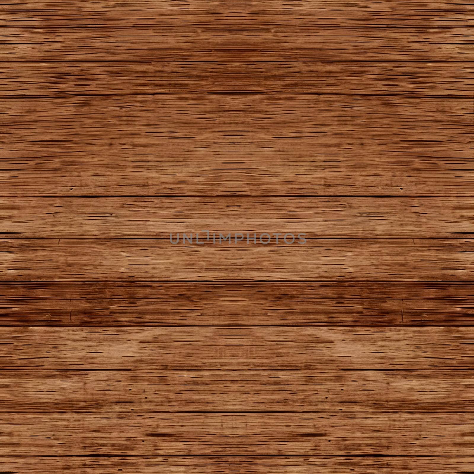 Medium brown wood background. Seamless wooden planks board texture. Neural network generated image. Not based on any actual scene or pattern.
