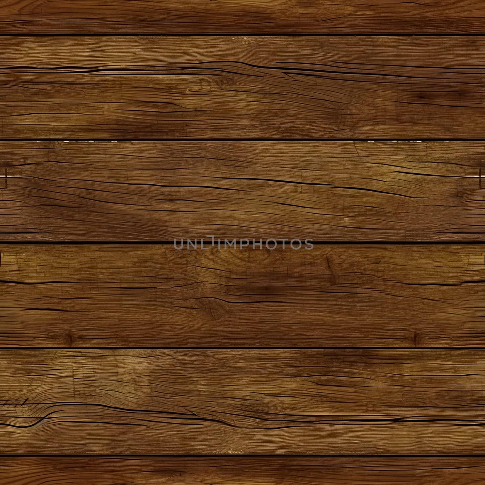 Medium brown wood background. Seamless wooden planks board texture. Neural network generated image. Not based on any actual scene or pattern.