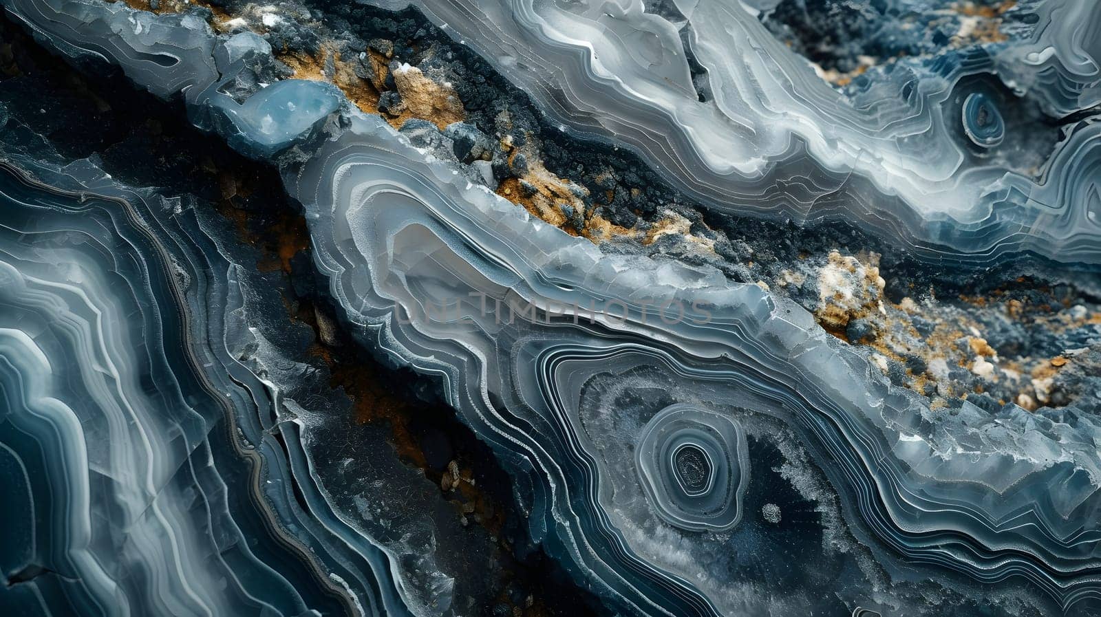 Geode rock texture, background and wallpaper. Neural network generated image. Not based on any actual scene or pattern.