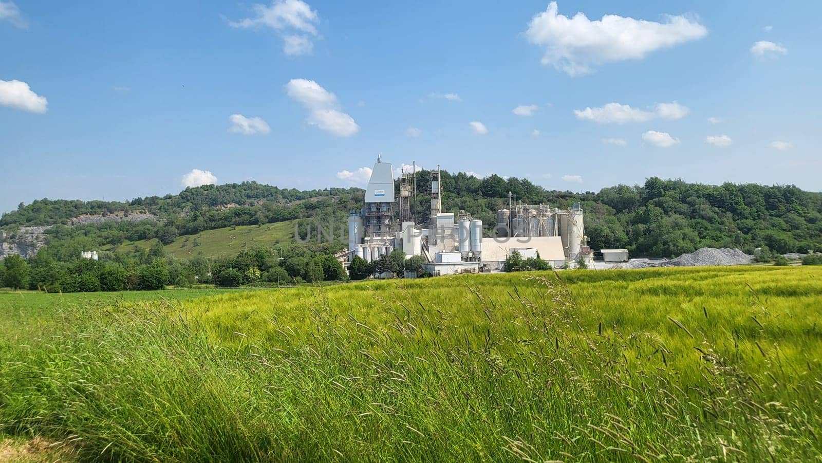 WARSTEIN, GERMANY -JUNE 08, 2023: Warstein, Germany-June 08, 2023: Visit to the Warsteiner World campsite with the RV camper. With a city tour.
