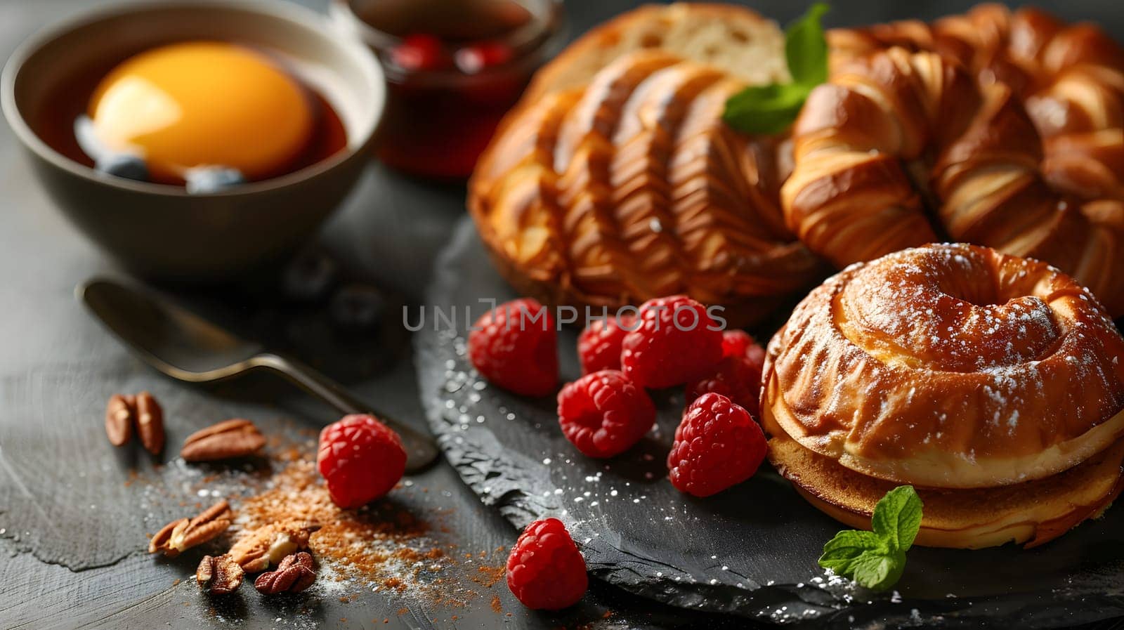 Breakfast Illustrations The professional placement of the food make it look delicious. Suitable for use in many presentations such as advertisements, magazines, blogs, teaching media, food menus.