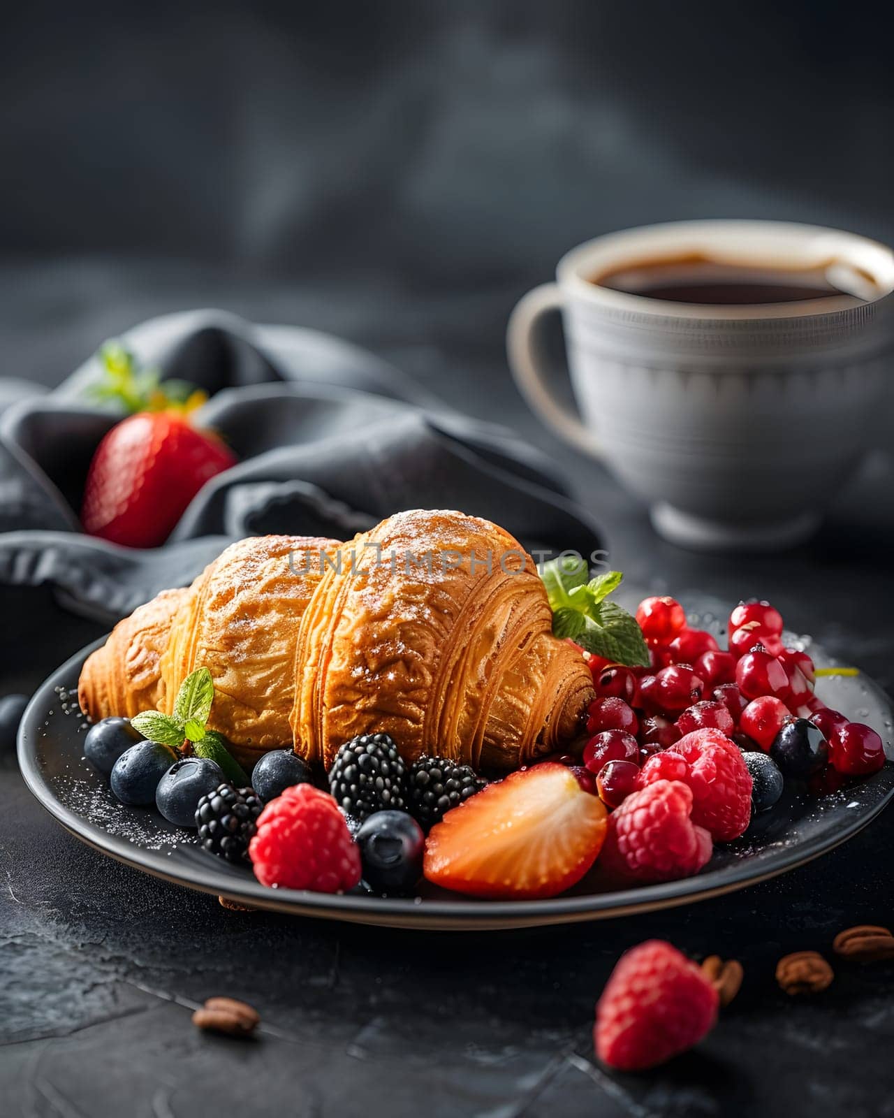 Breakfast Illustrations The professional placement of the food make it look delicious. Suitable for use in many presentations such as advertisements, magazines, blogs, teaching media, food menus.