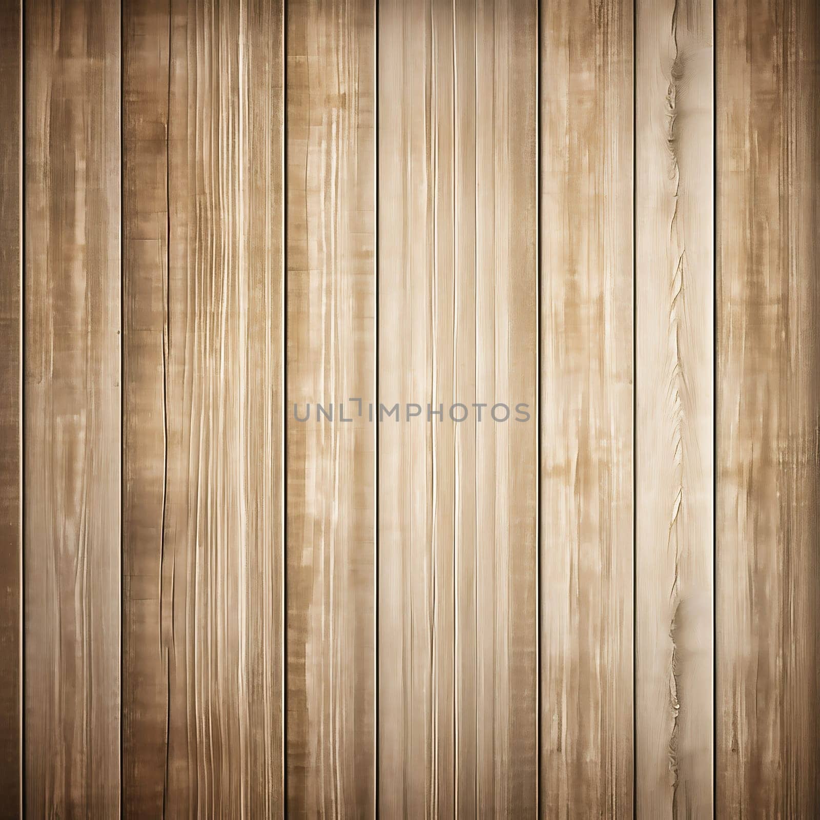 Wooden floor made of natural wood. Also as a background. Planks lined up against each other. AI generated image