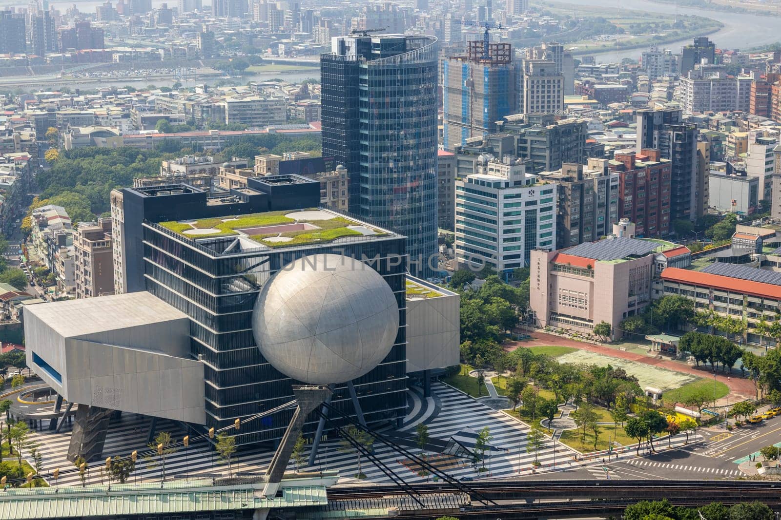 Taipei, Taiwan 04 October 2022: Taipei Performing Arts Center in Jiantan of Taiwan