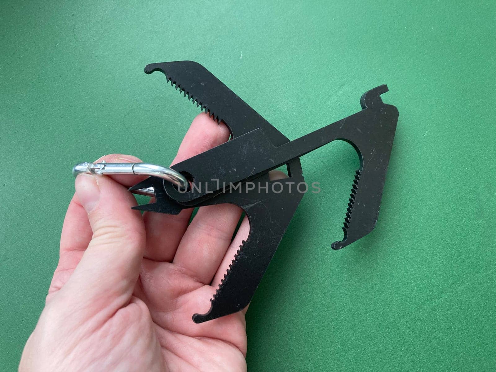 Metal crampon for hiking and the  climbing