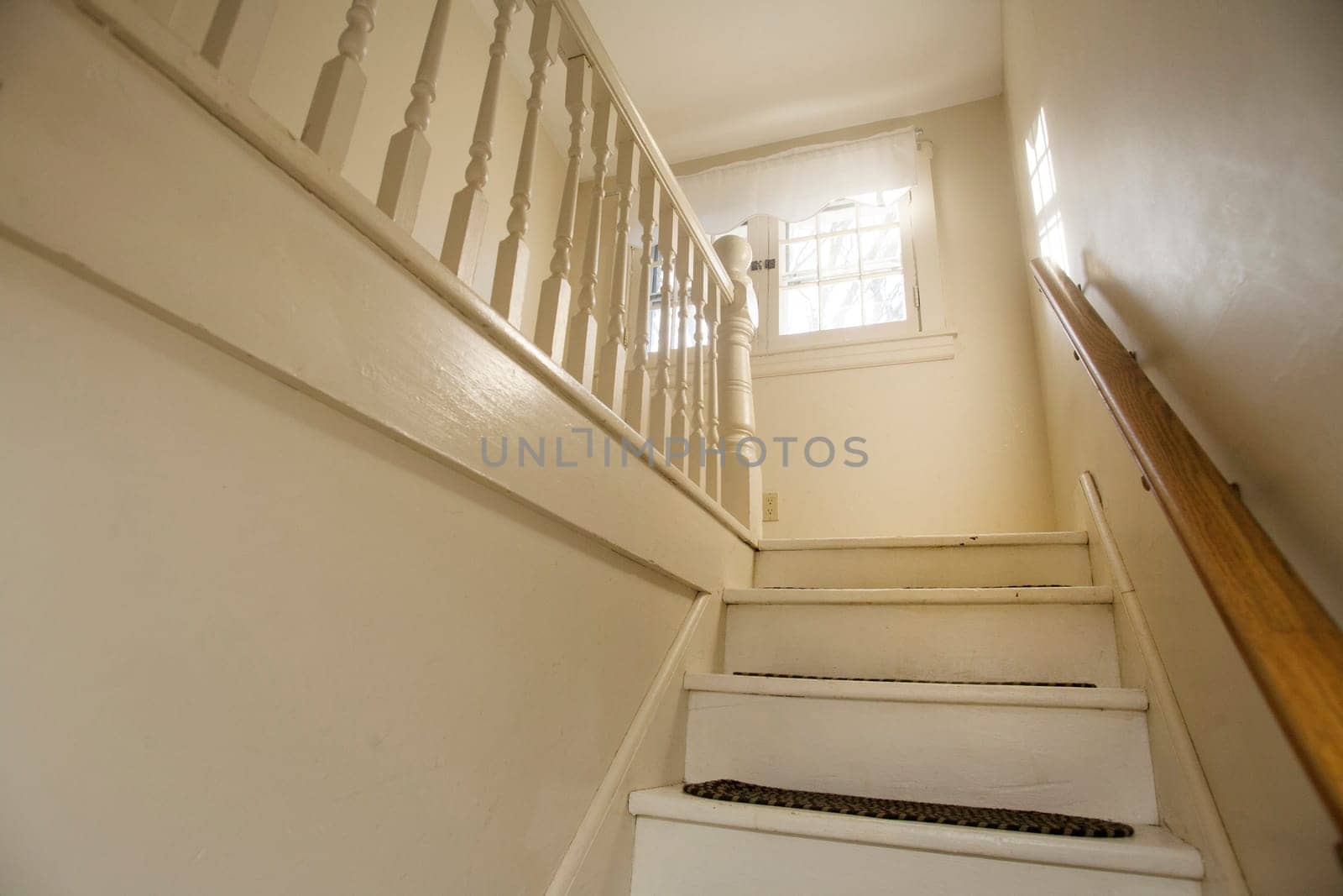 Stairs in an100 year old home.